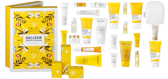 Decleor Advent Calendar 2019 spoilers and contents