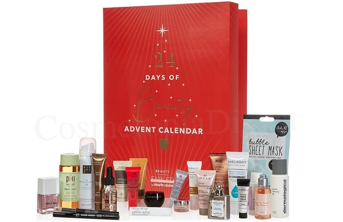 NEXT X FABLED BY MARIE CLAIRE Beauty ADVENT CALENDAR spoilers and contents