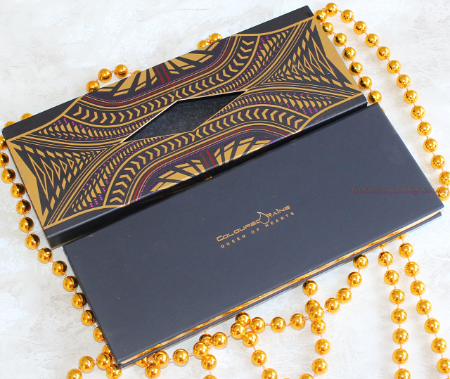 Coloured Raine Queen of Hearts Eyeshadow Palette Review, Swatches