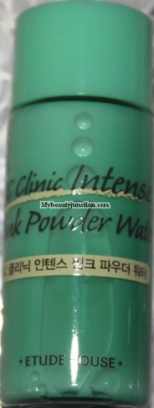 Etude House AC Clinic Intense Pink Powder Spot acne treatment kit review, usage, photos
