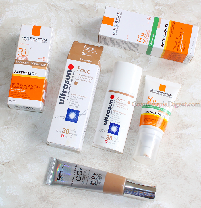 Tinted sunscreens