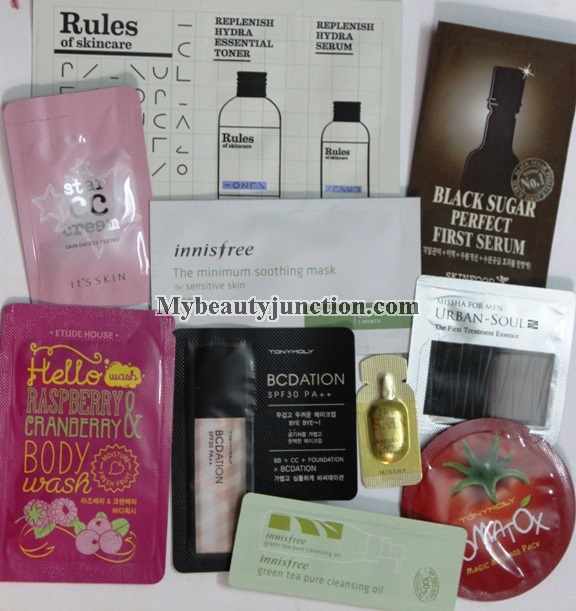 Rose Rose Secret Box review, unboxing: International beauty box