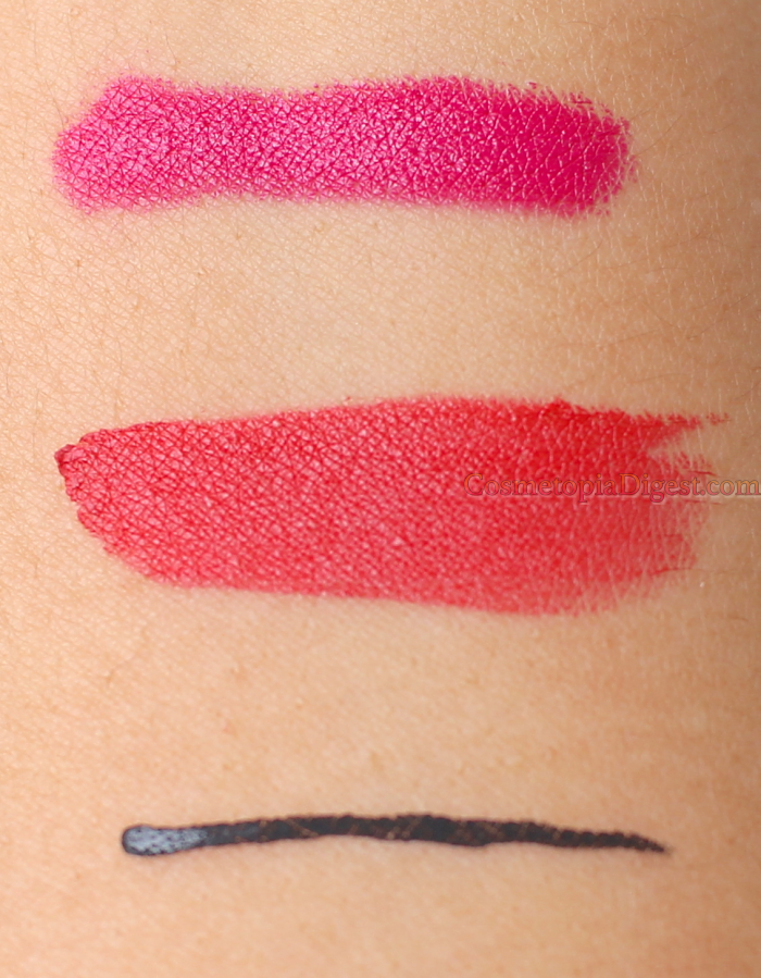 Swatches and review of Sigma Power Crayon and Power Stick Lipstick. 