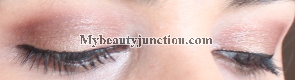 EOTD: Soft rose gold eye makeup with Urban Decay N@ked3 eyeshadows